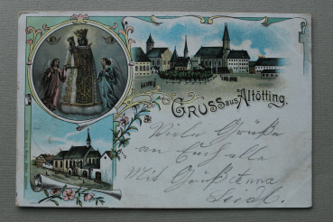 Postcard PC Altoetting / 1901